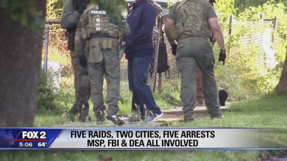 MSP raids 5 locations in Detroit, Taylor related to 3 homicides