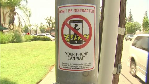 Don't text and walk: Tickets start Wednesday for distracted walkers in city of Montclair