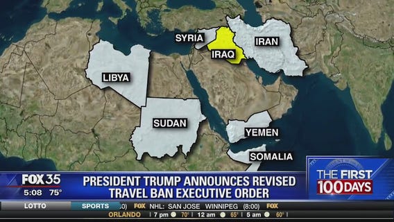 President Trump releases revised travel ban
