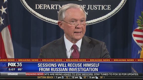 Sessions to recuse himself from Russia investigations