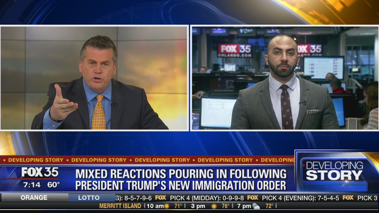 Mixed reactions to President Trump's new immigration order