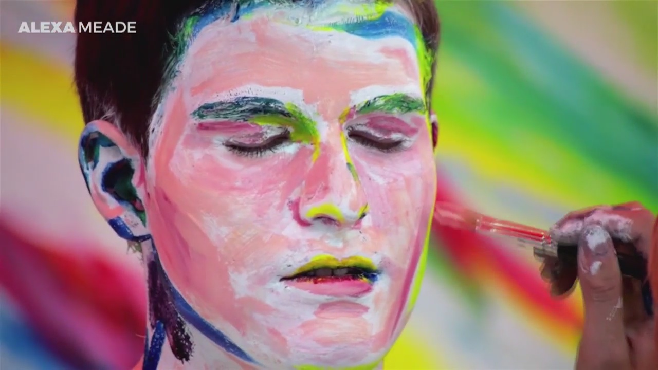 Artist Alexa Meade transforms 3D reality into 2D abstraction