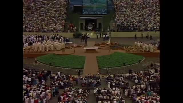 Pope John Paul II 30th anniversary trip to Silverdome