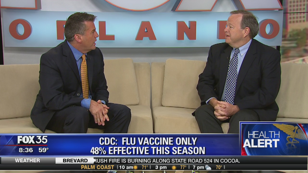 CDC: Flu vaccine only 48% effective this season
