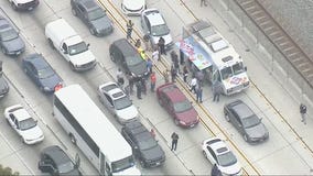 Drivers stranded for hours on 105 Freeway after deadly crash