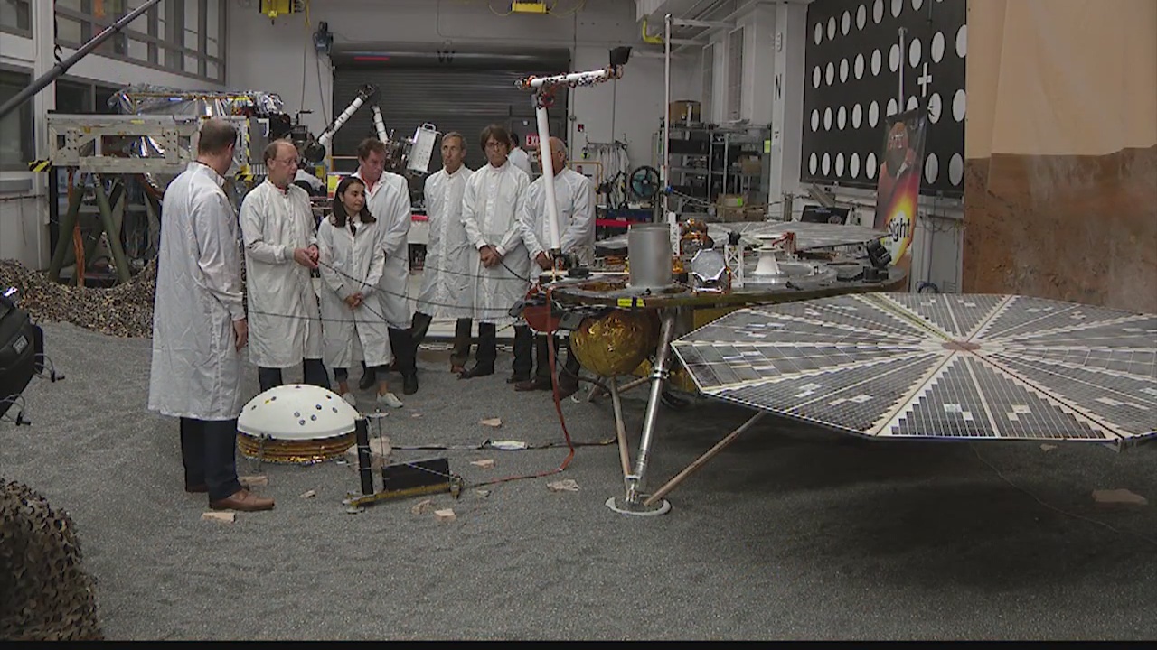 InSight Mars lander scheduled to land in November 2018