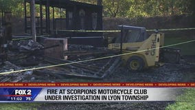 Motorcycle club fire in Lyon Twp was cover-up for crime, investigators say