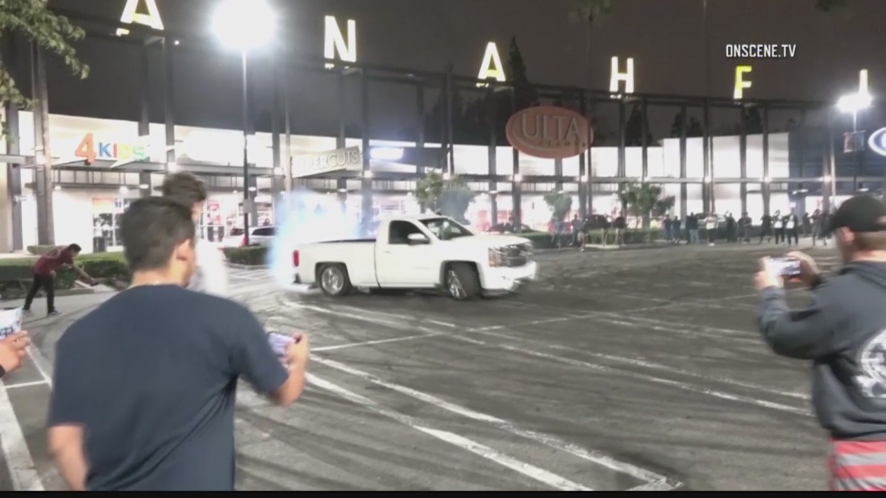 Illegal street and parking lot takeovers happening more frequently in SoCal