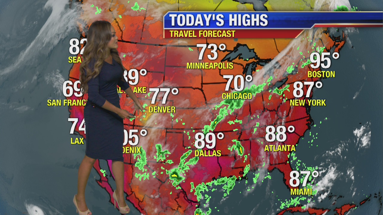 Thursday morning weather forecast