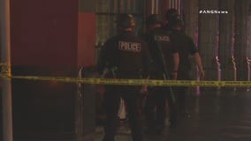 Dozens of people detained in police raid at building in Hollywood