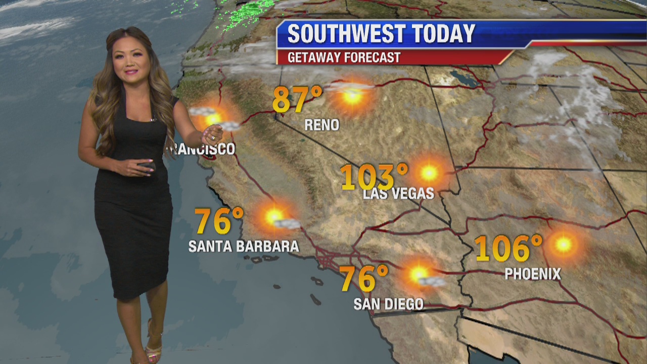 Monday morning weather forecast