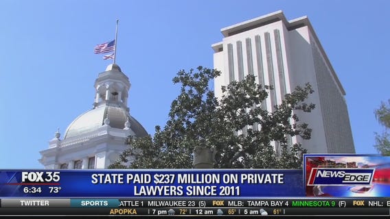AP reports that Florida spent $240M on lawyers