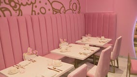 First ever Hello Kitty Grand Cafe opens in Irvine