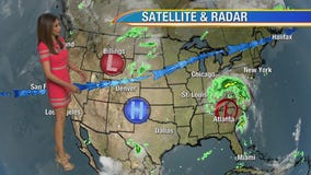 Monday morning weather forecast