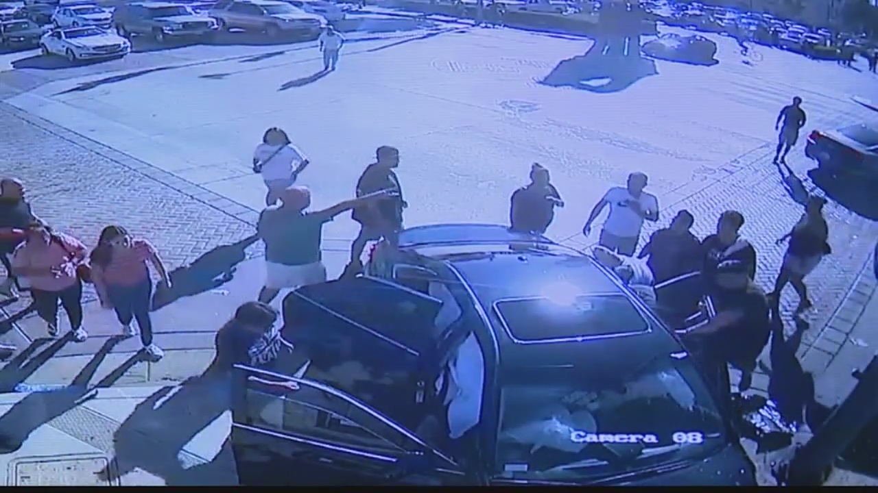 Car crashes into business in Bell