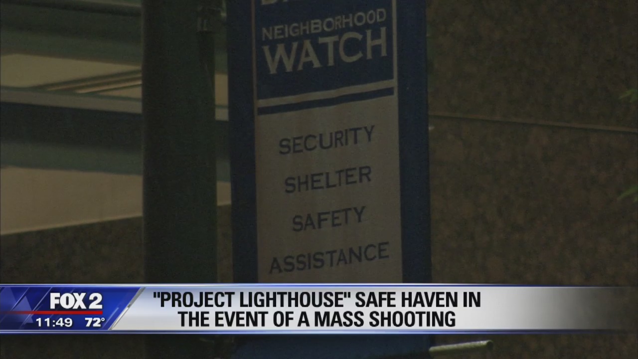 Project Lighthouse provides dozens of safe havens in downtown Detroit