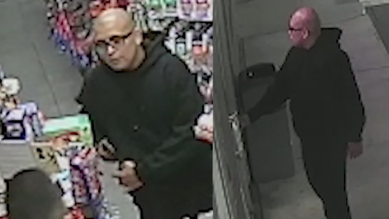 Police seek armed suspect in gas station robberies