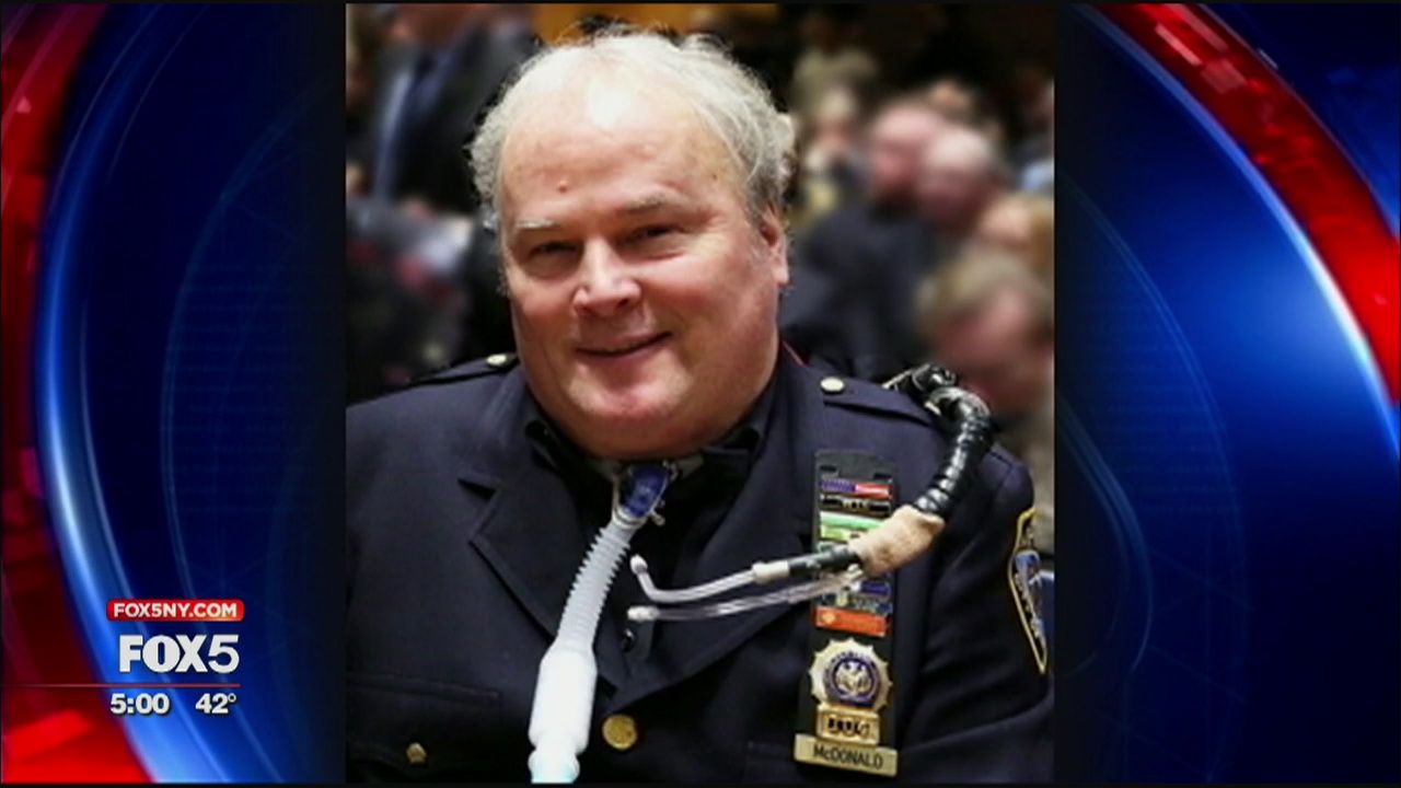 Funeral for an NYPD hero