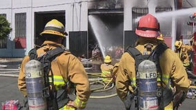 Three firefighters hurt in Boyle Heights fire