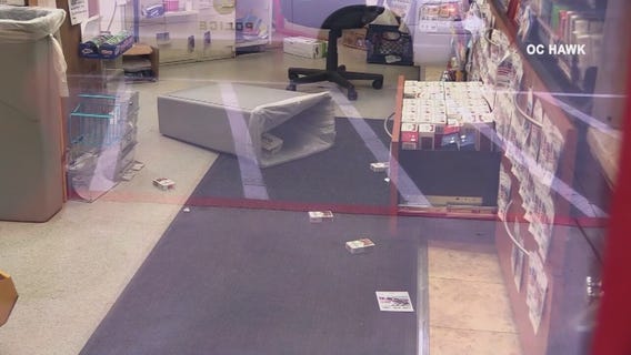 Armed robbery suspect on the loose after gas station robberies