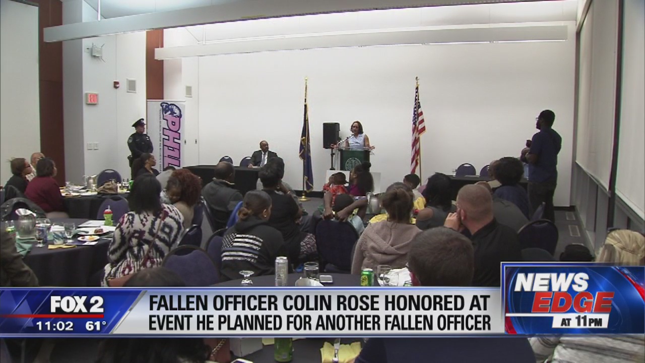 Fallen Sgt. Colin Rose honored at event he planned for another fallen officer