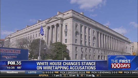 White House changes stance on wire tap claims