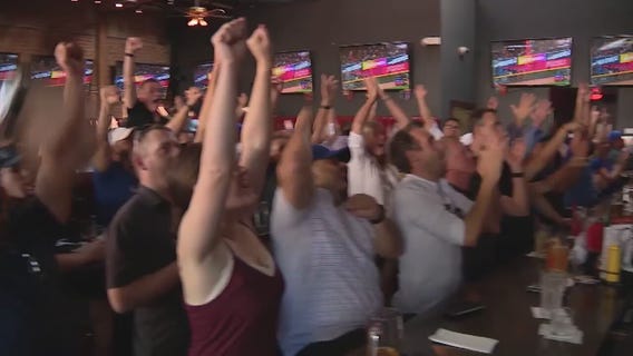 Dodger fans react to win