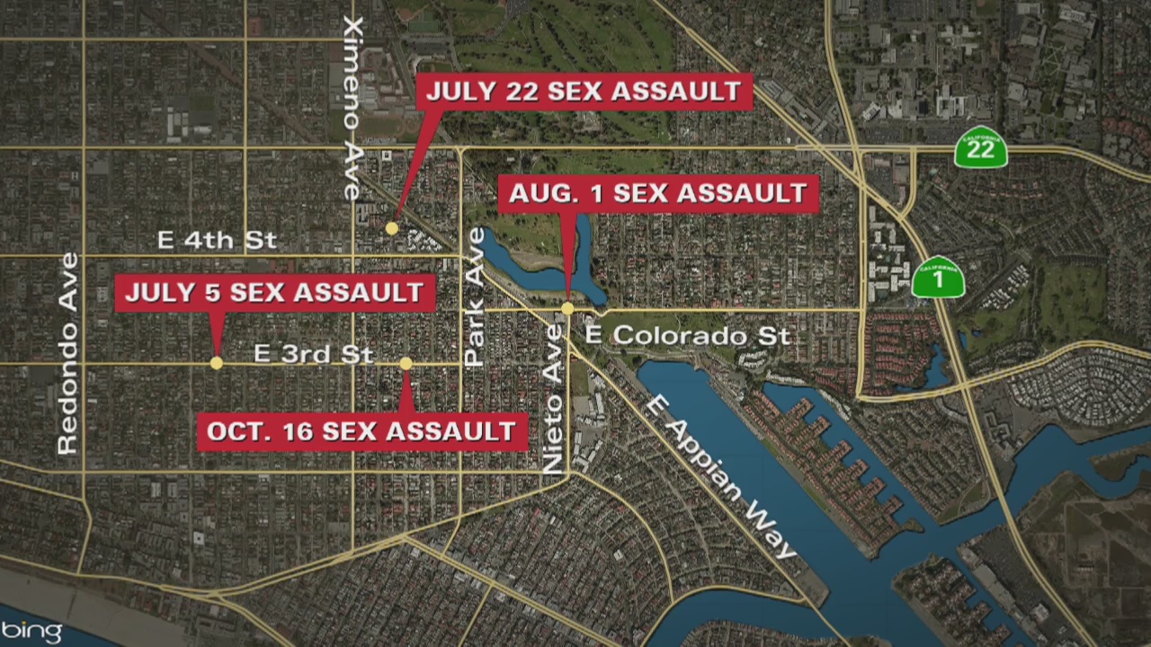 Man, 26, arrested on suspicion of sexually assaulting 4 women in Long Beach