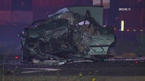 4 killed, 1 hurt in multi-vehicle wreck in Riverside County