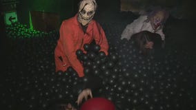 Going through the 17th Door Haunted Experience in Orange County