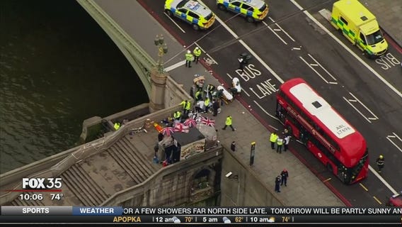 London attacks leave 5 dead and 40 injured