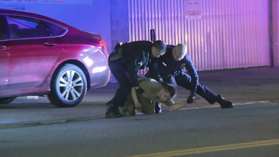 Bicyclist killed in hit-and-run accident in Van Nuys, dramatic arrest of suspect captured on video