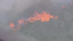 Hill Fire explodes to almost 10,000 acres