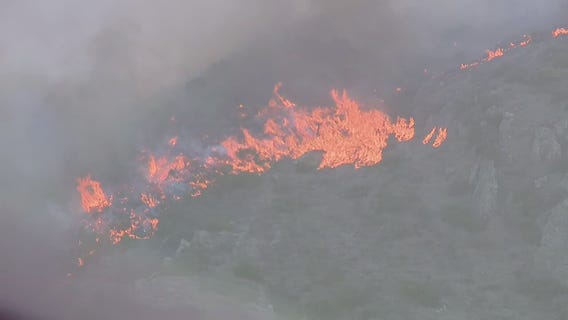 Hill Fire explodes to almost 10,000 acres