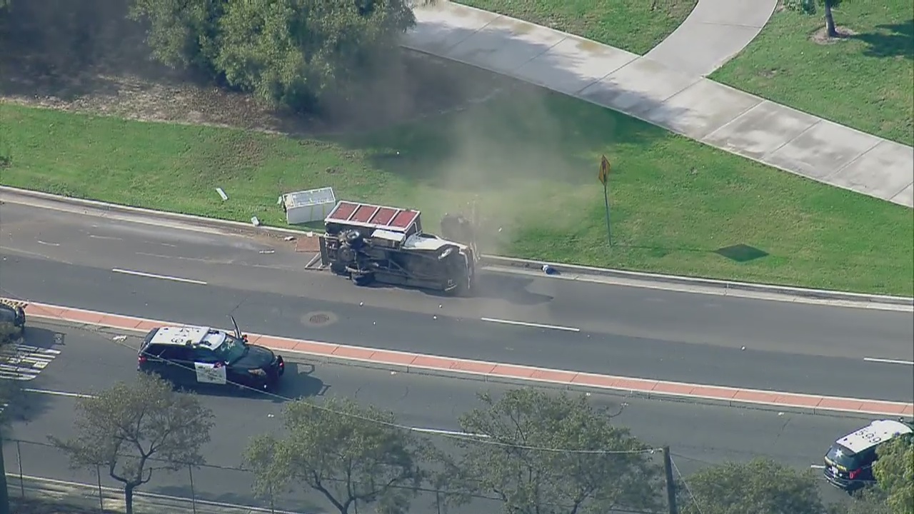 CHP uses PIT maneuver to stop vehicle in police pursuit, driver in custody