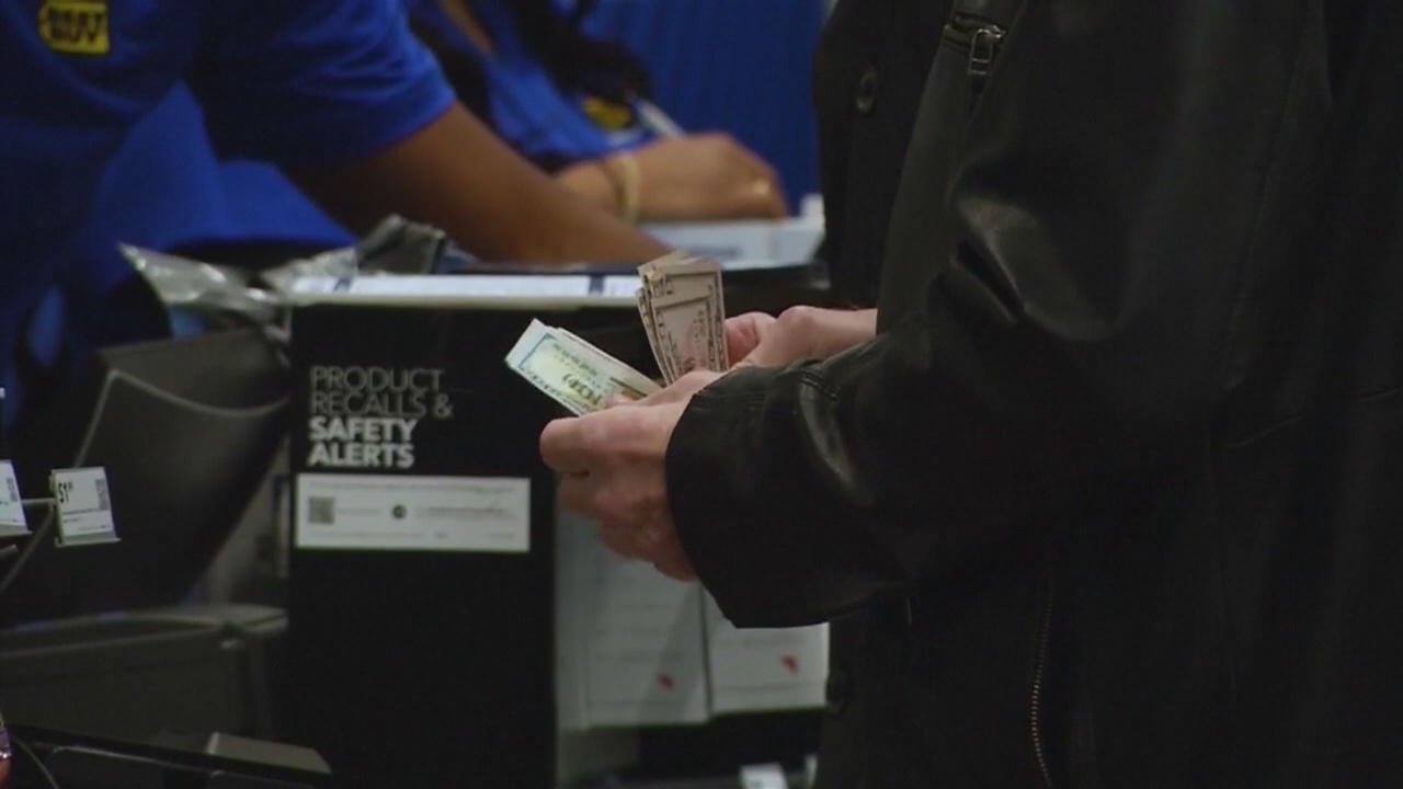 Consumers line up for Black Friday deals