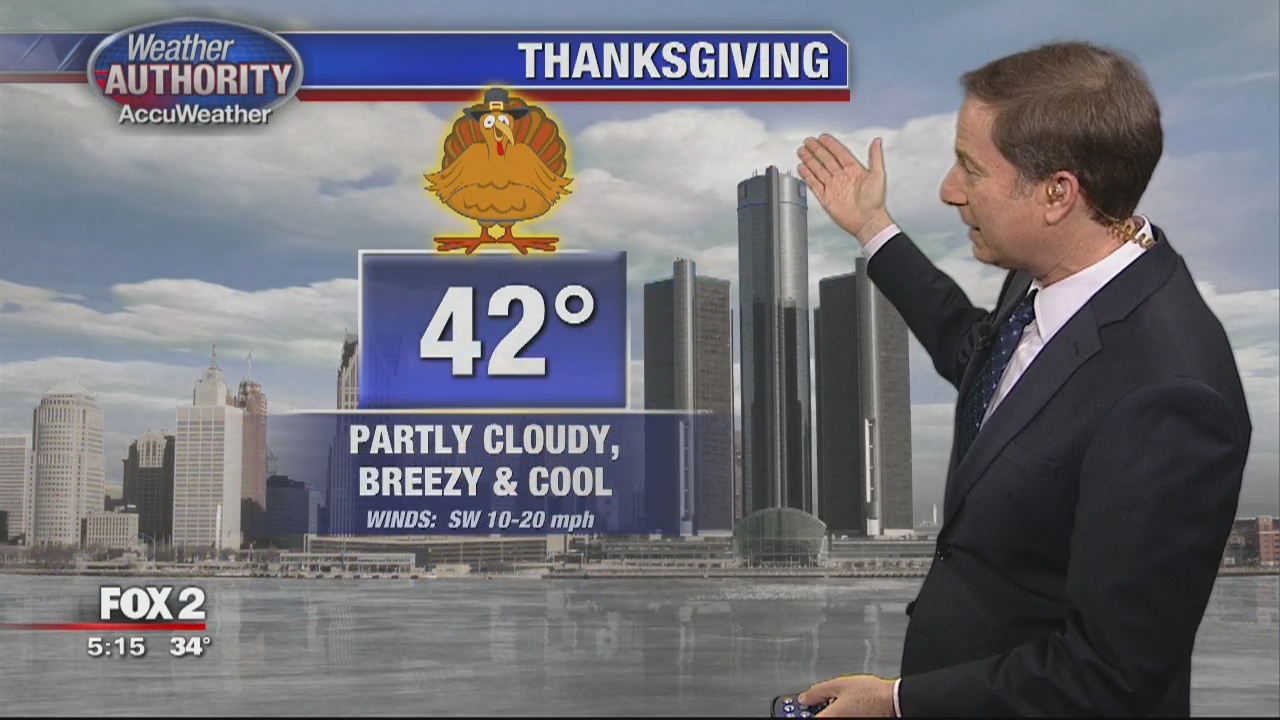 Breezy and cool Thanksgiving | FOX 2 Detroit