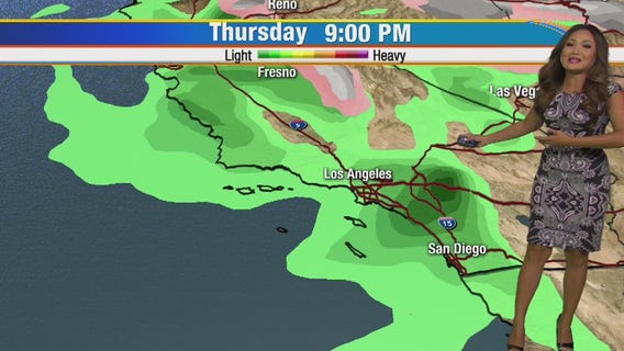 Monday morning weather forecast