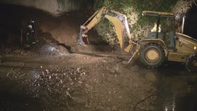 Rain in Woolsey fire zone triggers mudslide in Malibu