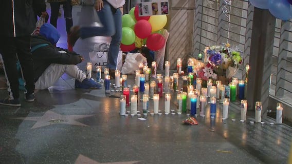 Candlelight vigil held for young man shot and killed by security guard in Hollywood