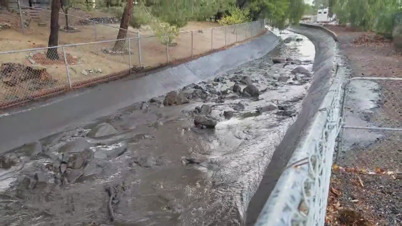 Holy Fire residents prepare for rain