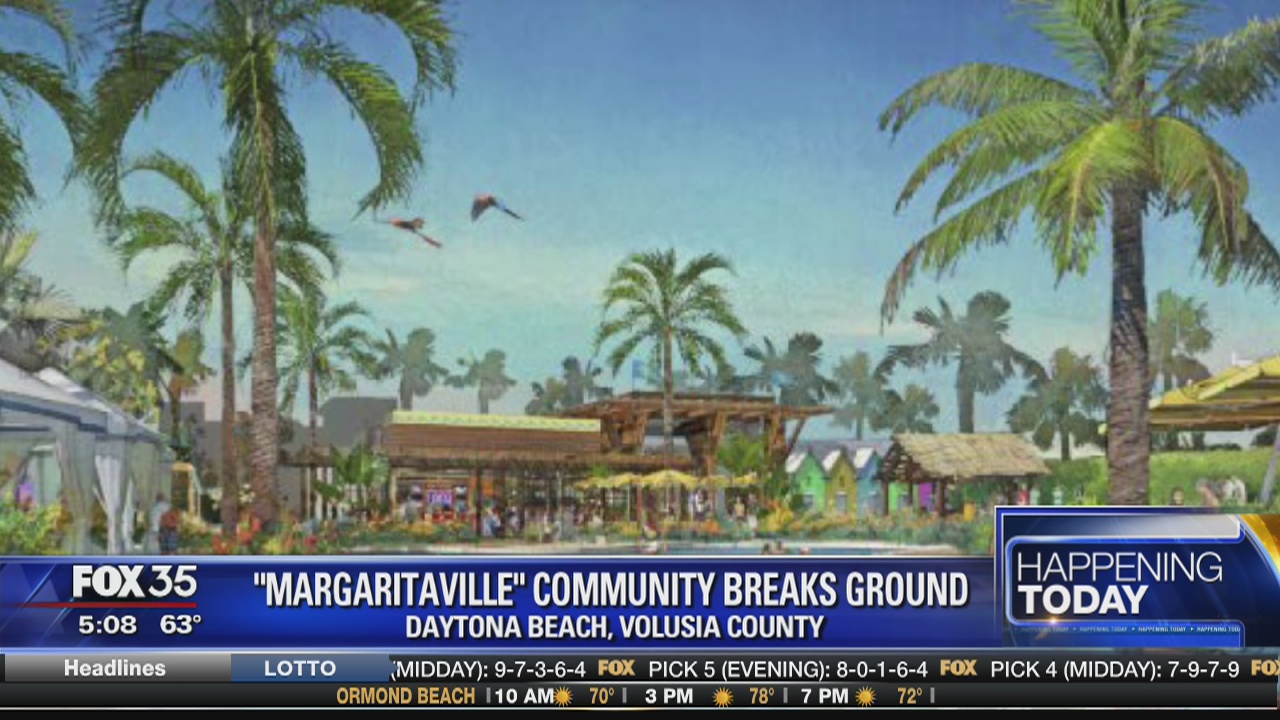 Margaritaville community breaks ground in Daytona Beach