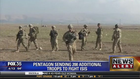 Pentagon sending 200 additional troops to fight ISIS