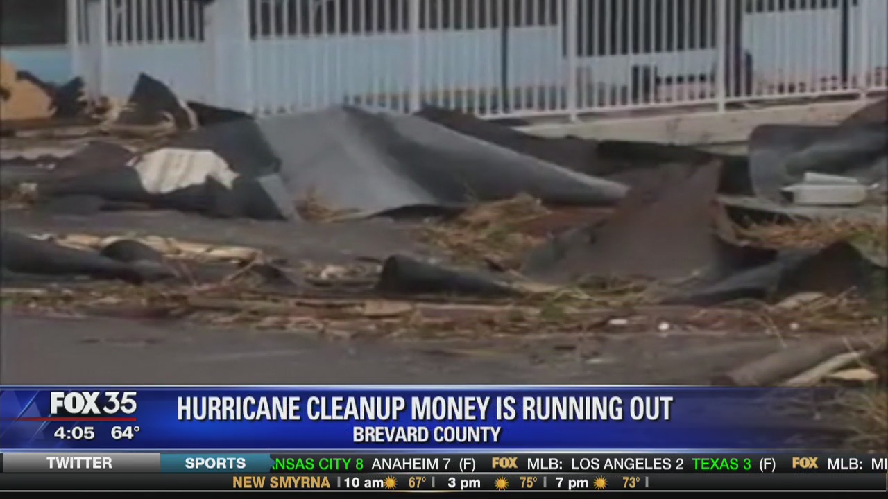 Brevard County hurricane cleanup is running out