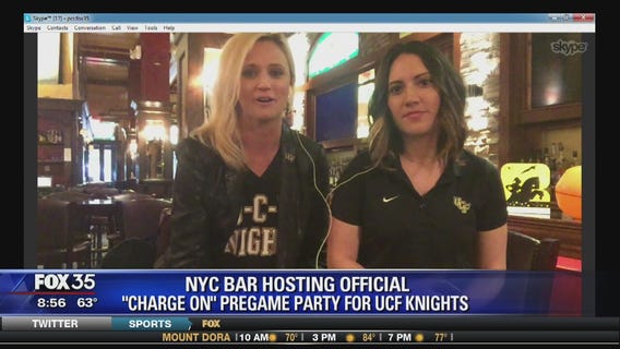 NYC bar hosting official "Charge On" pregame part for UCF Knights