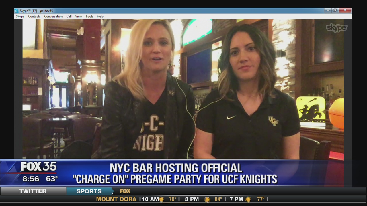 NYC bar hosting official "Charge On" pregame part for UCF Knights