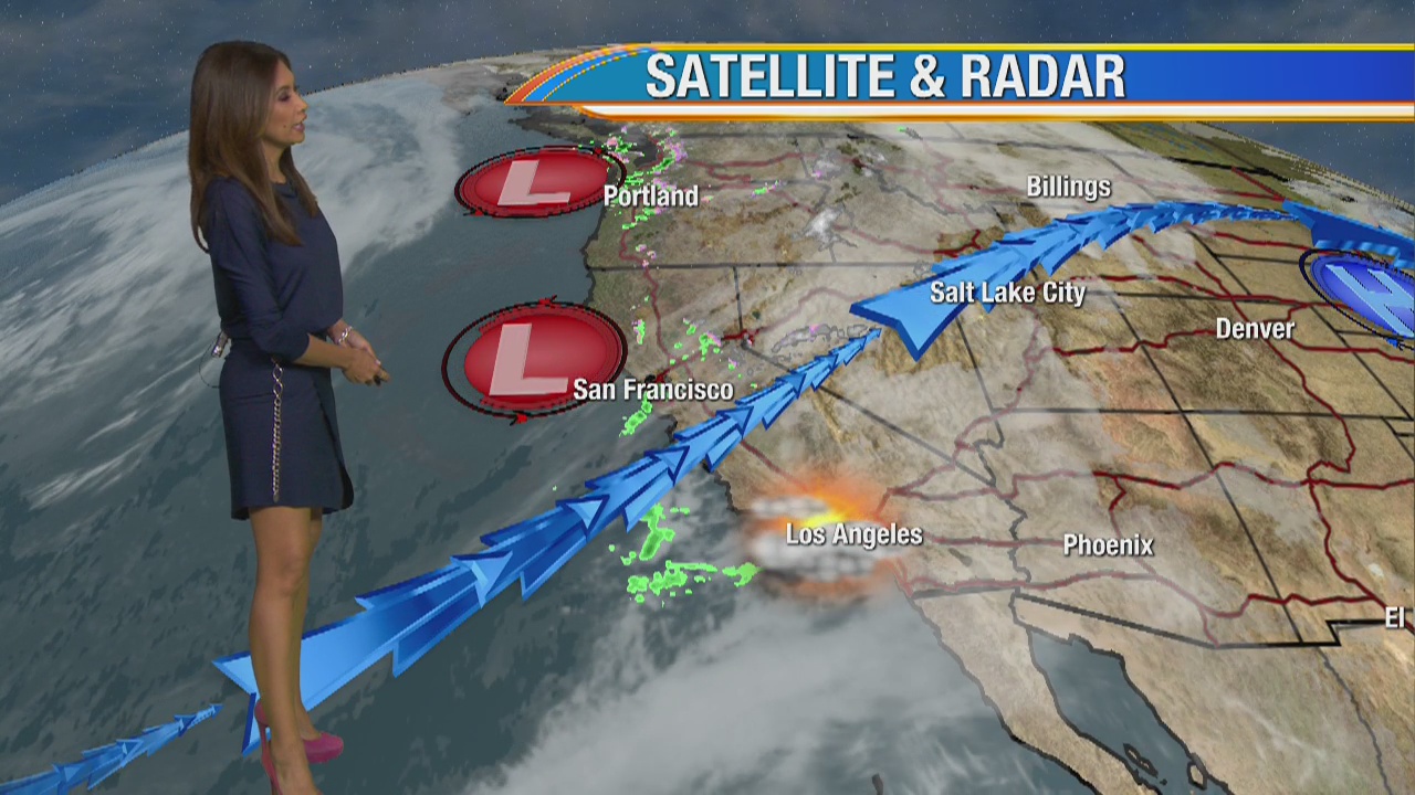 Maria Quiban's Monday morning weather forecast