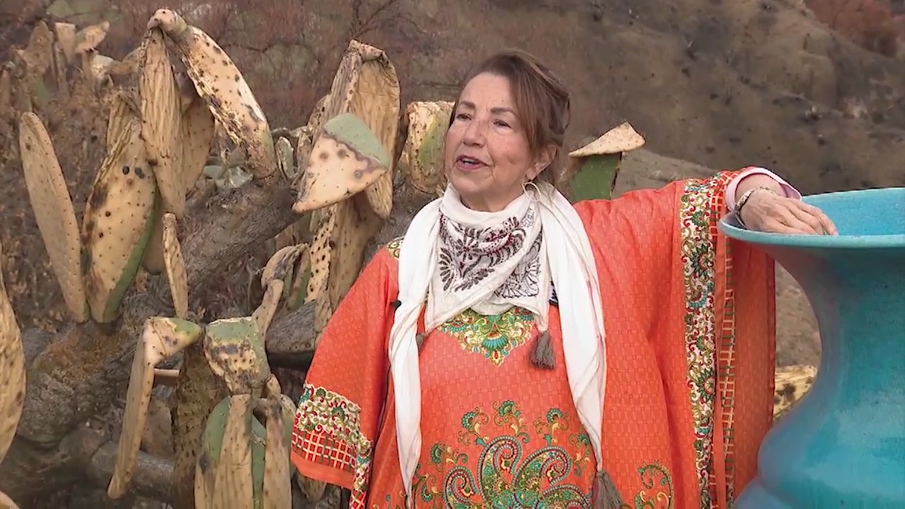 Woolsey Fire victims re-visit their homes as transformed women