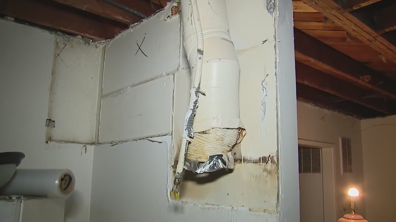 Leaky apt building in East Hollywood