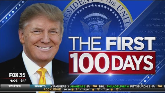 President Trump: The first 100 days